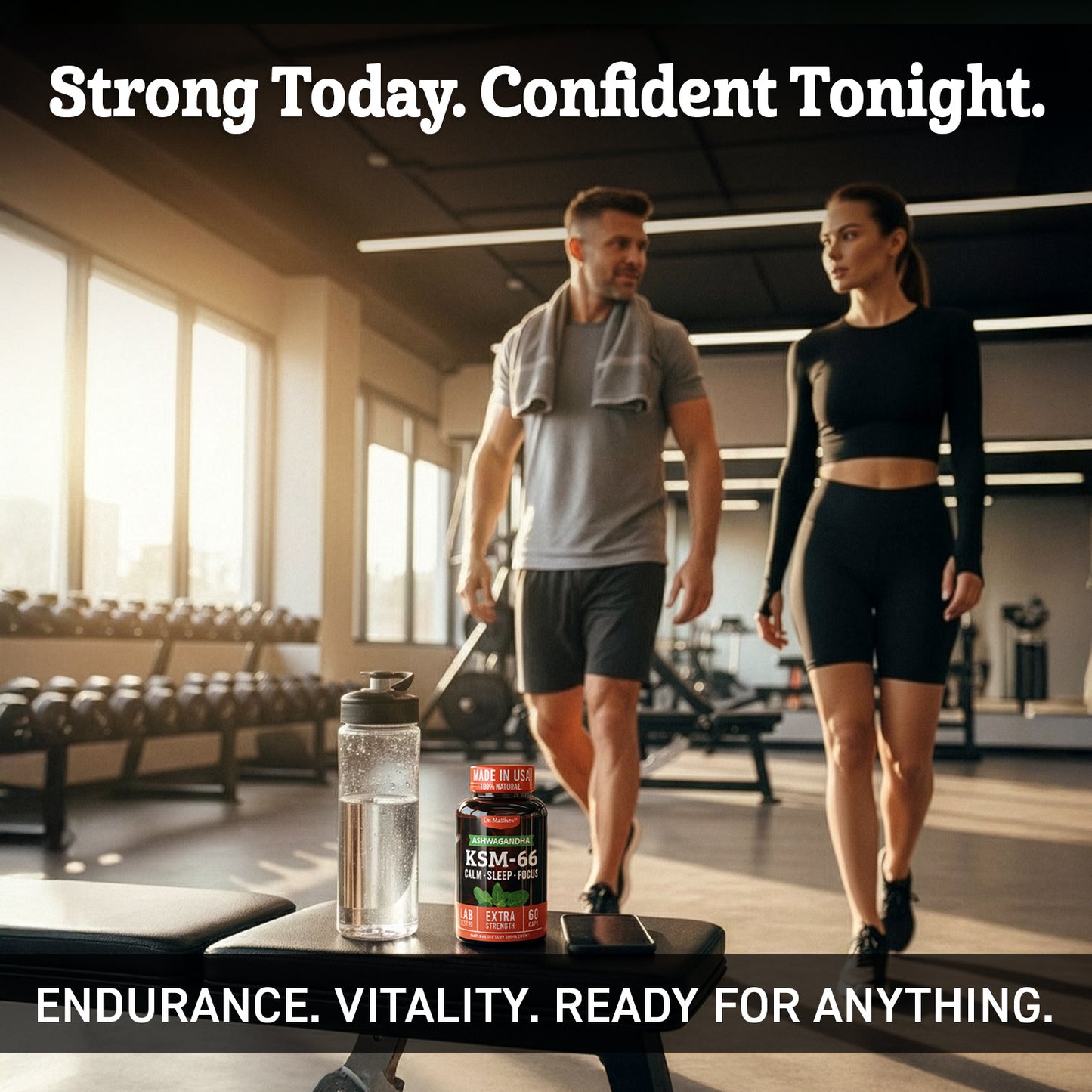 Organic Ashwagandha KSM 66 Capsules