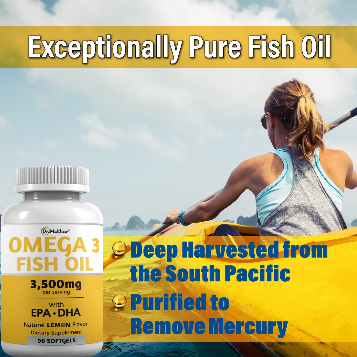 Omega 3 Fish Oil with EPA and DHA