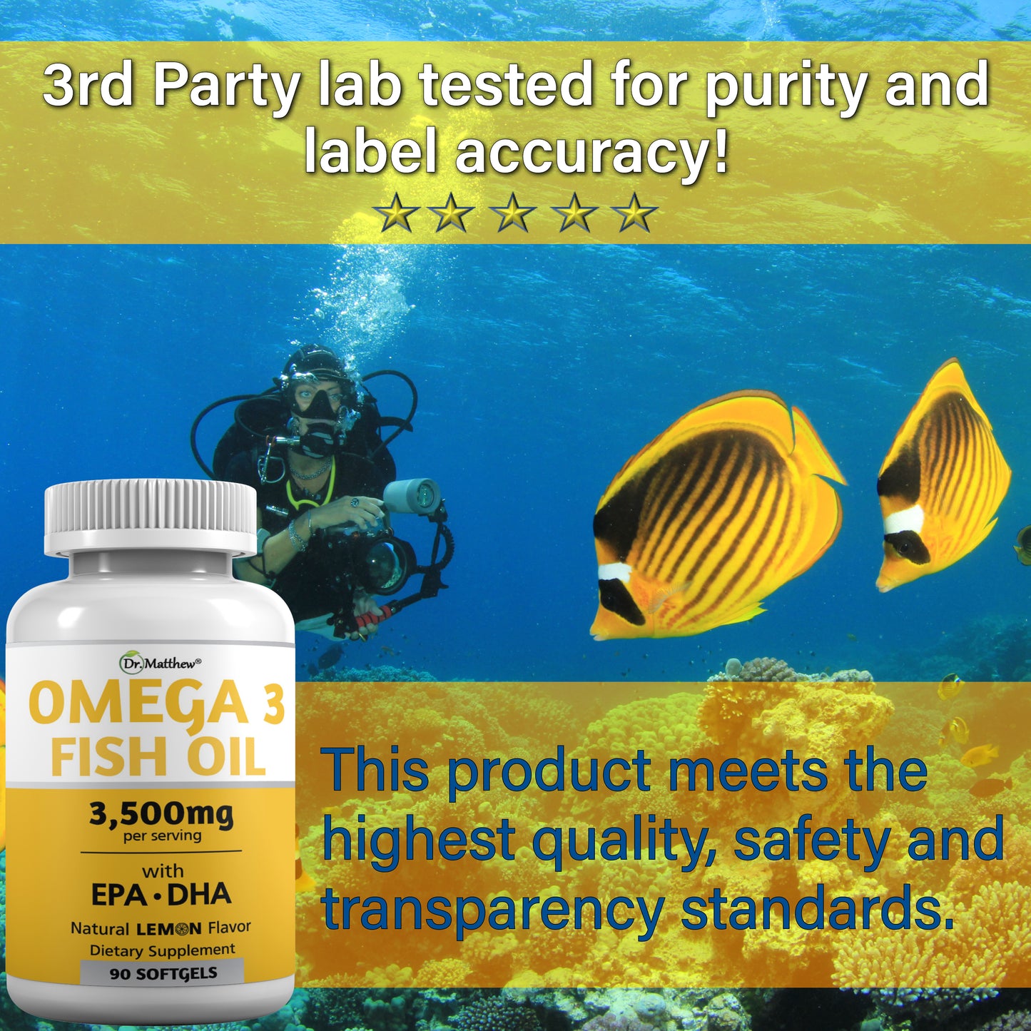 Omega 3 Fish Oil with EPA and DHA