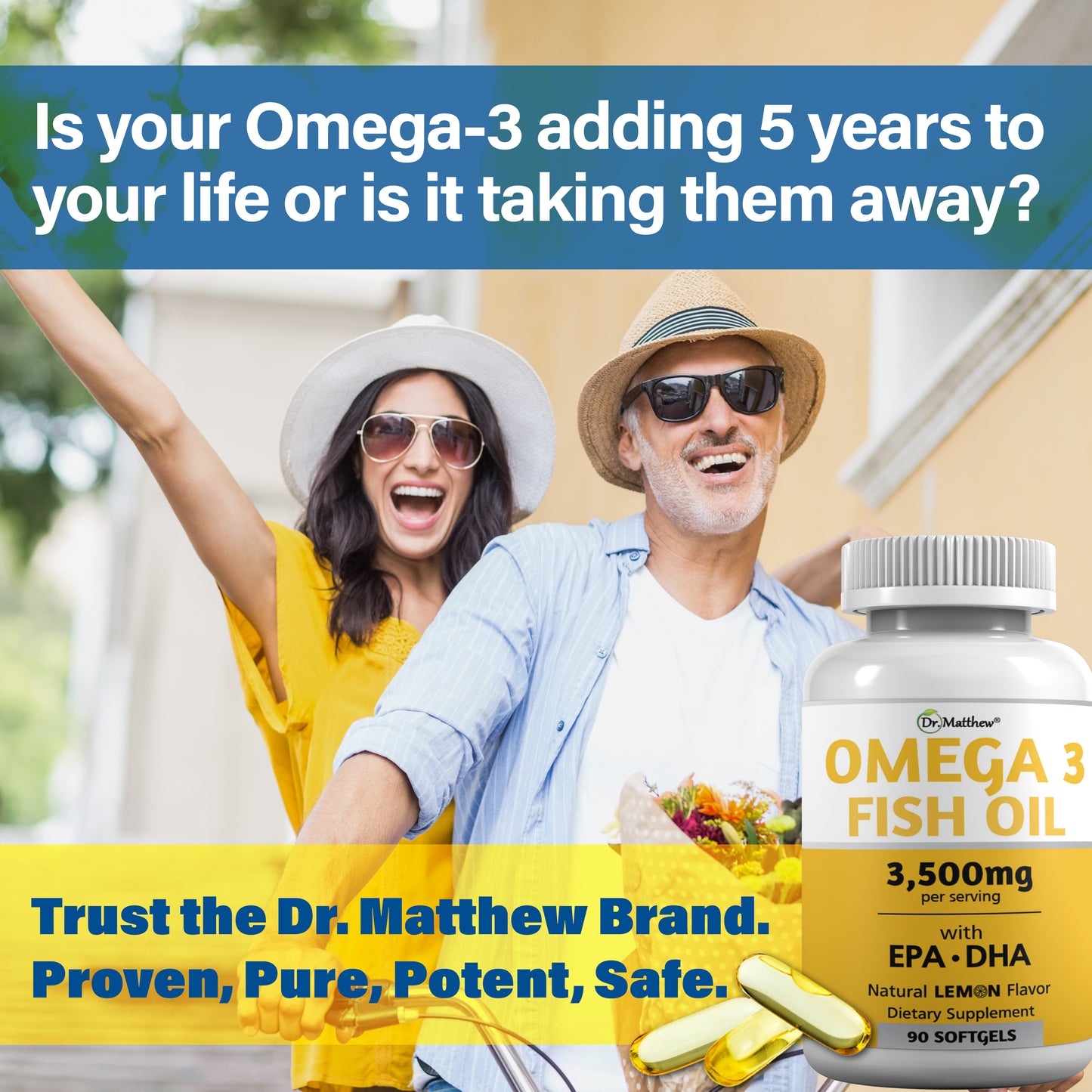 Omega 3 Fish Oil with EPA and DHA